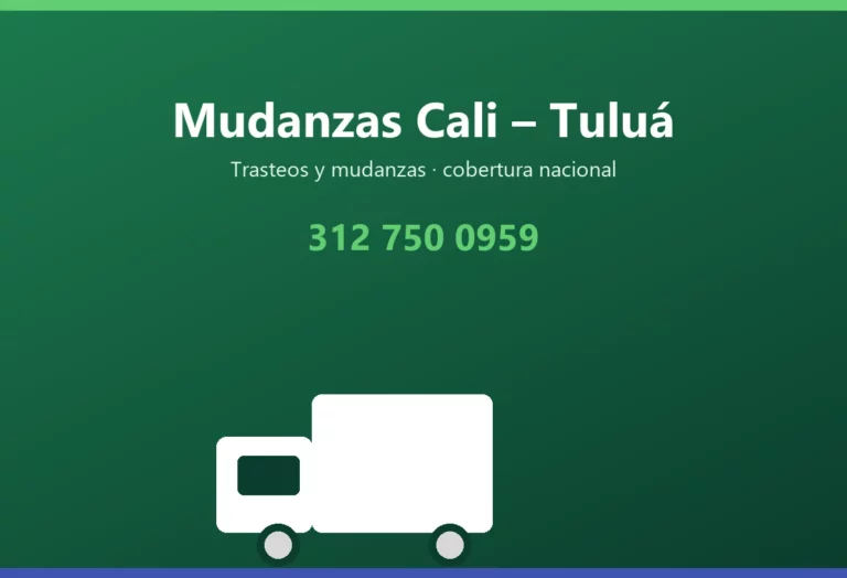 mudanzas cali tulua D56