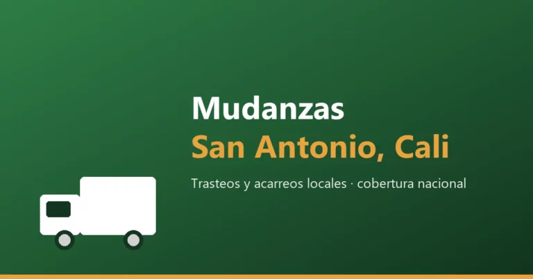 Mudanzas San Antonio, Cali